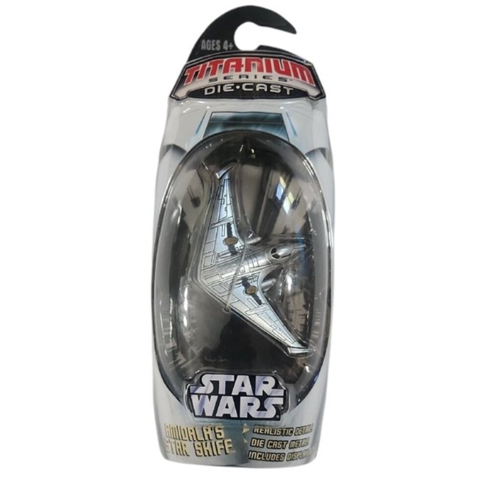 Star Wars Titanium Series “Amidala’s Star Skiff” Die-Cast Vehicle NIB
